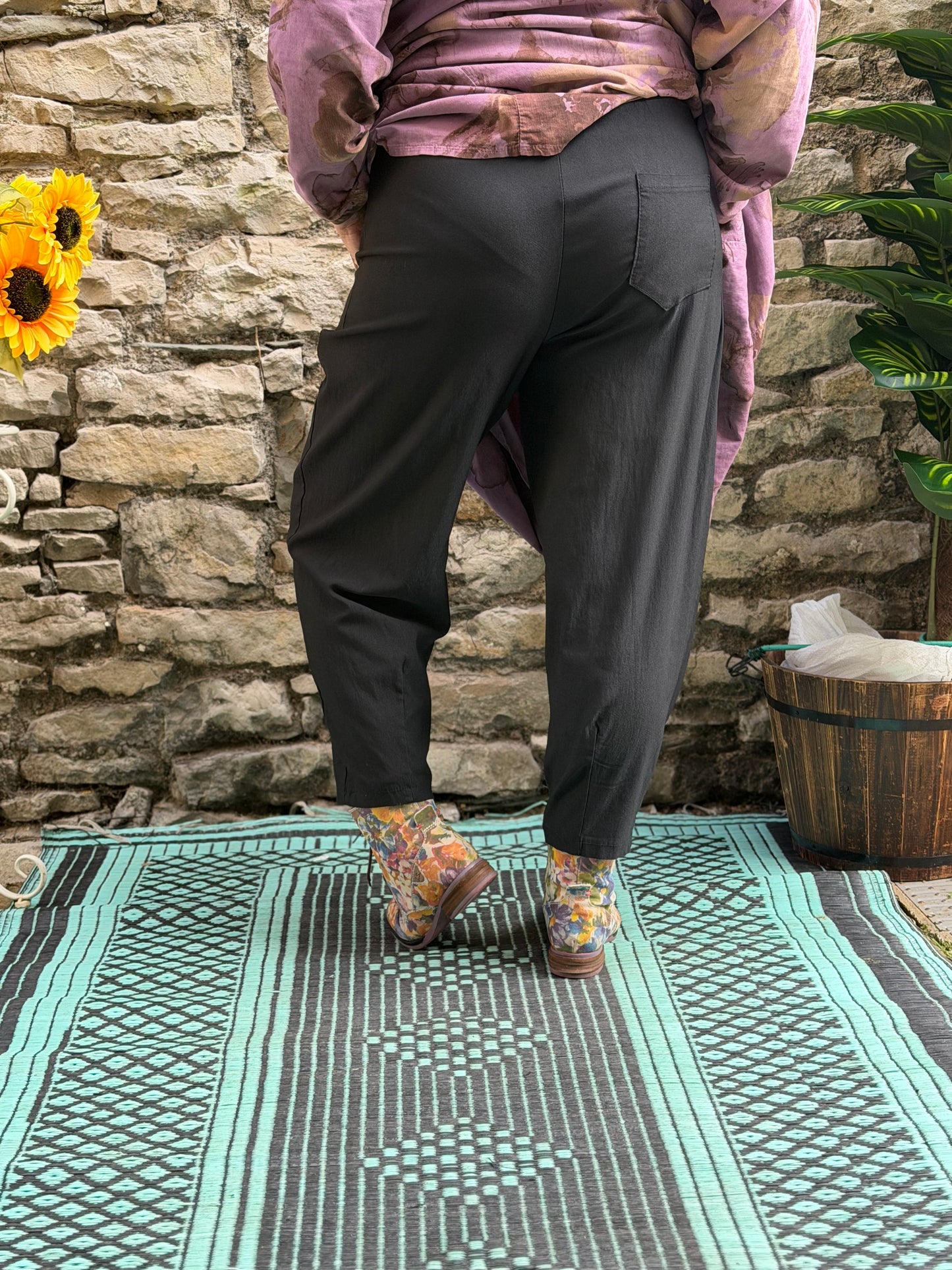 Amna Stylish stretchy Denim Trousers One Size 10-22
