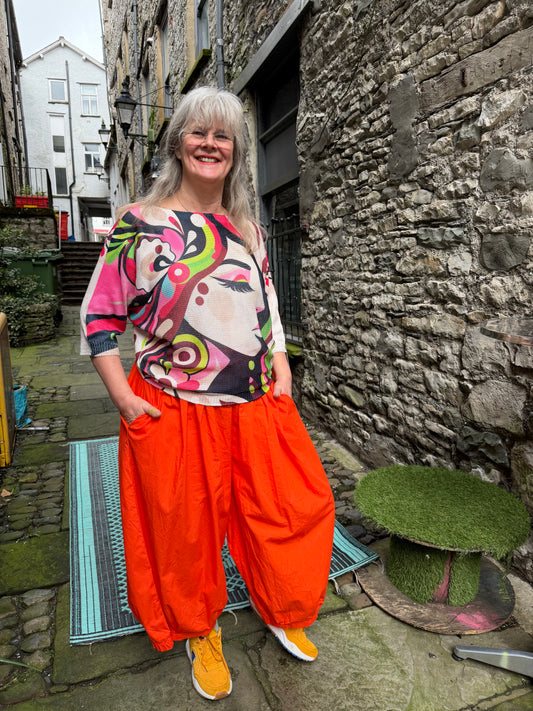 ODA Soft Knitted Top Size 8-18