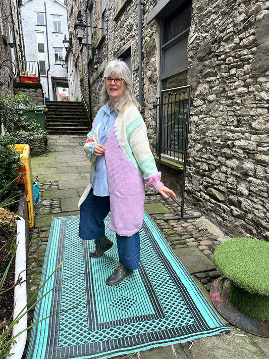 Stunning Soft Knit Fleury May Long Cardigan Size S/ M