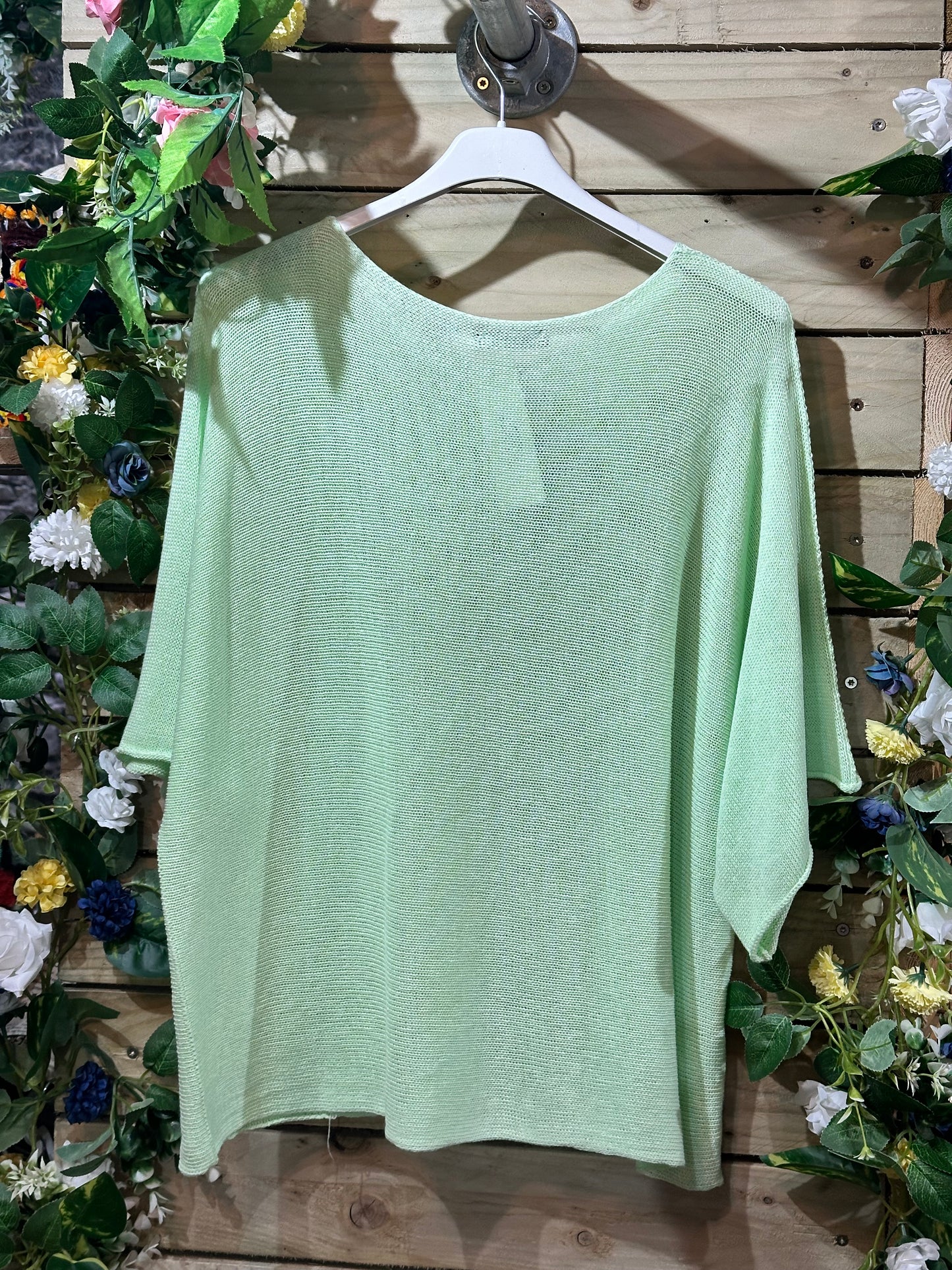 Stunning Ayana Layering Top In Mint Green Size 10-22