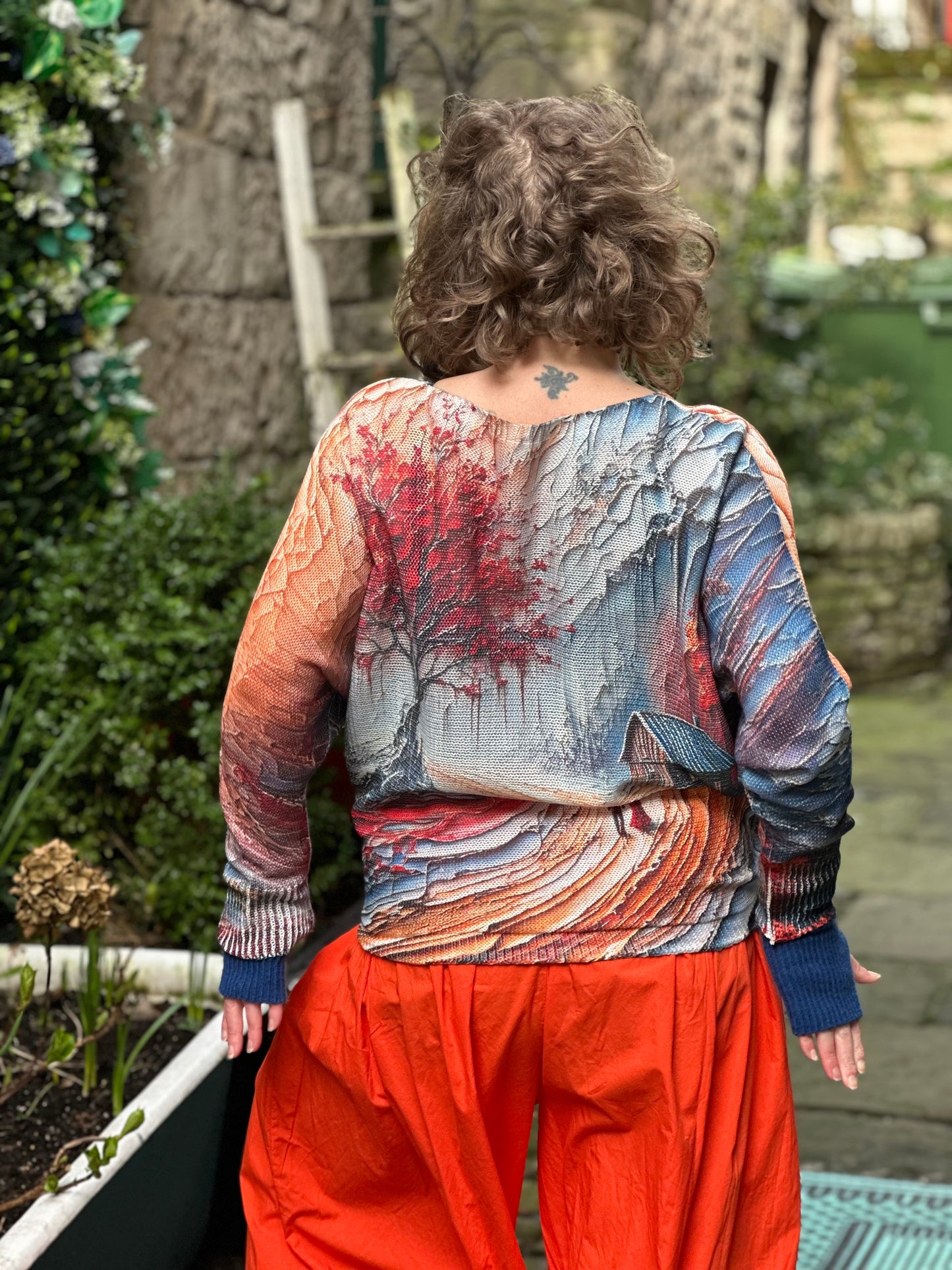 Soft Knitted ODA Top Size 8-20