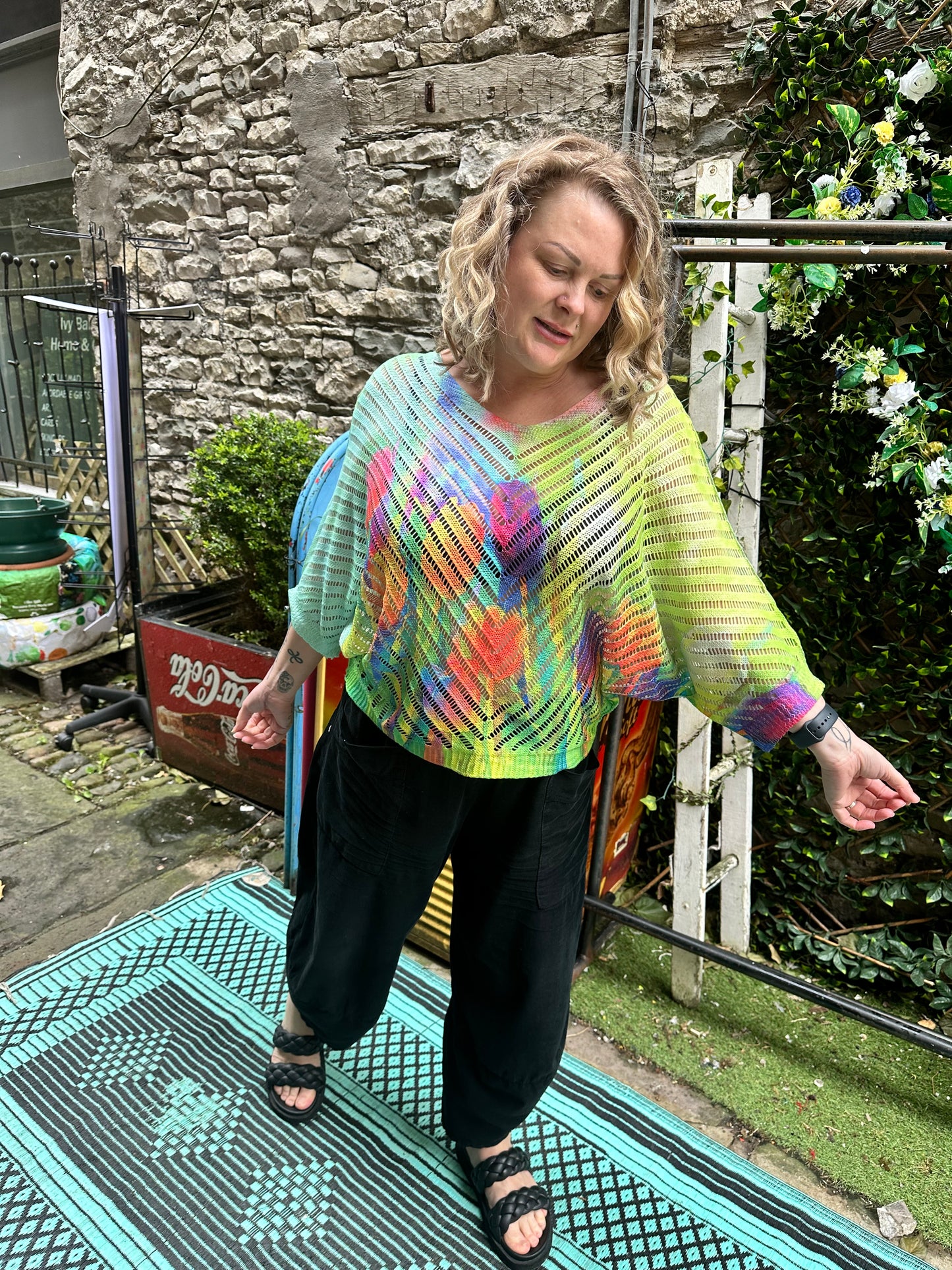 ODA Soft Knitted Top Size 8-18