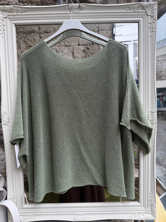 Stunning Ayana Layering Top In Khaki Color Size 10-22