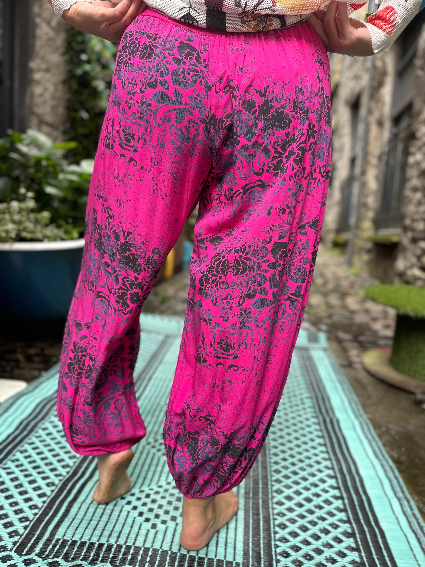 Harem Earthna Yoga Trousers One Size Fits UK 10-22