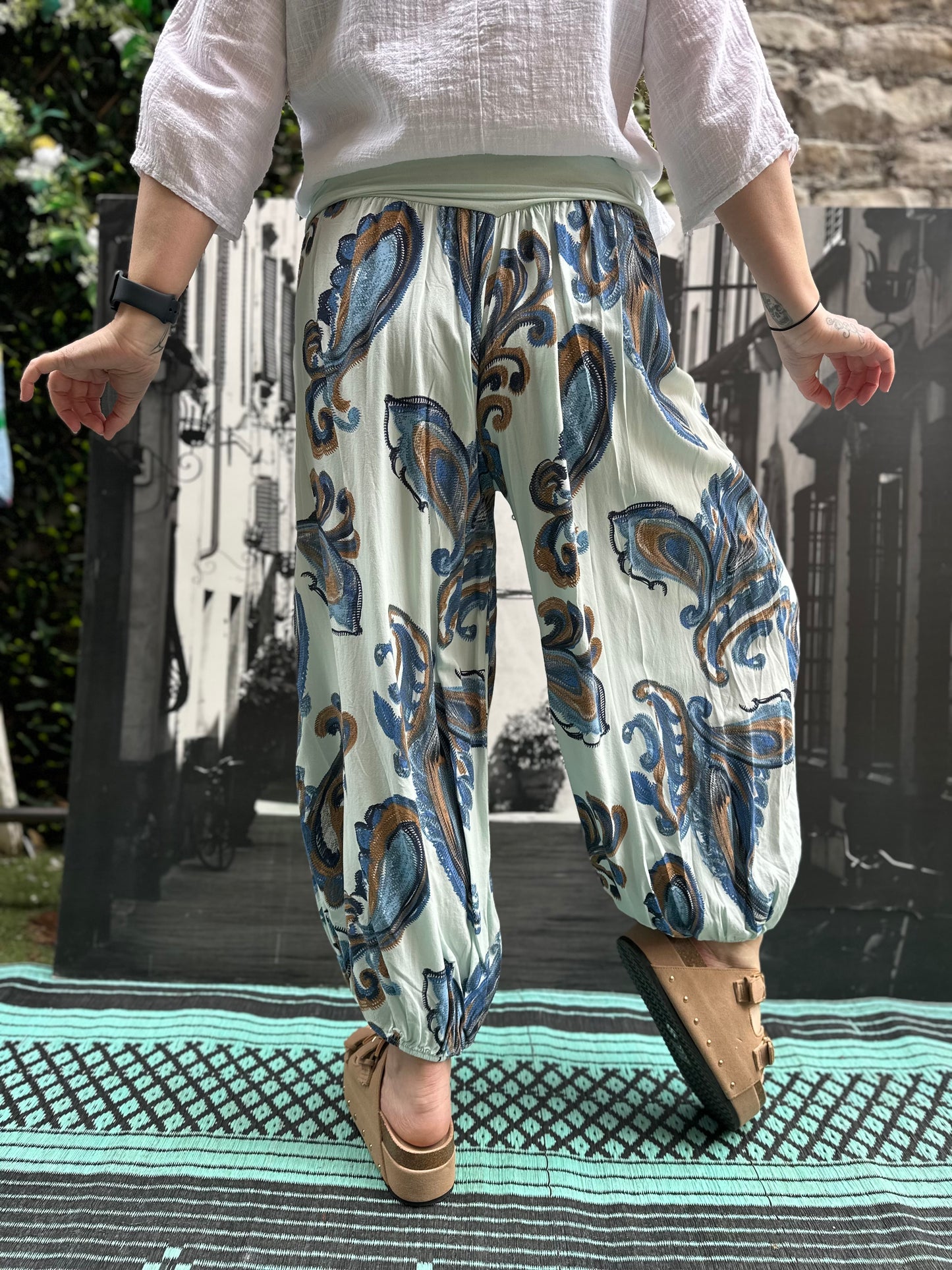 Harem Earthna Yoga Trousers One Size Fits UK 10-22