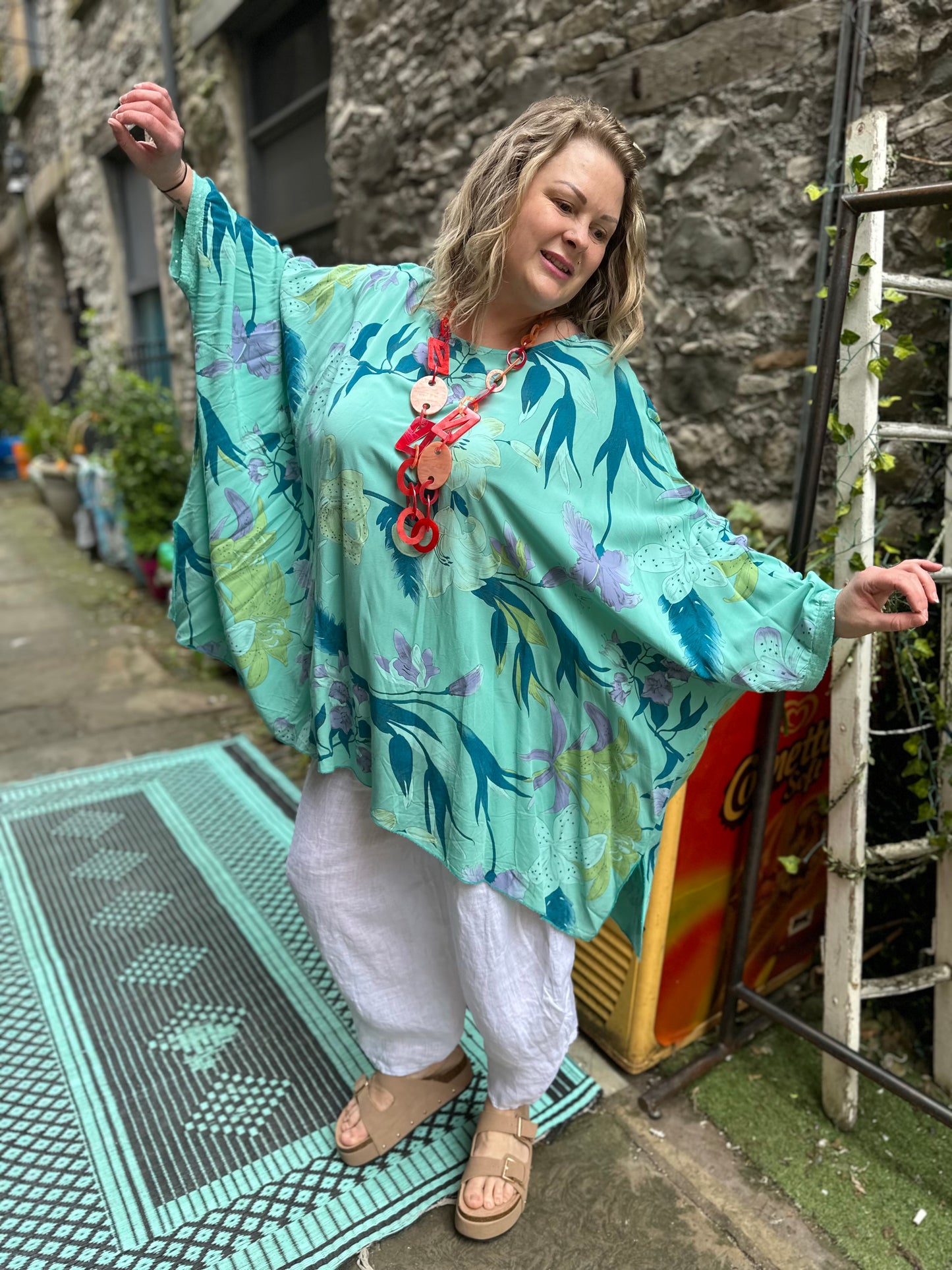 Plus Size Zente Tunic-Top Fits Up Size 28