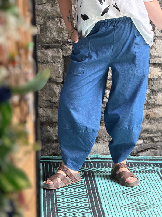 Super-Stretch Denim Kuiza Trousers One Size 10-20