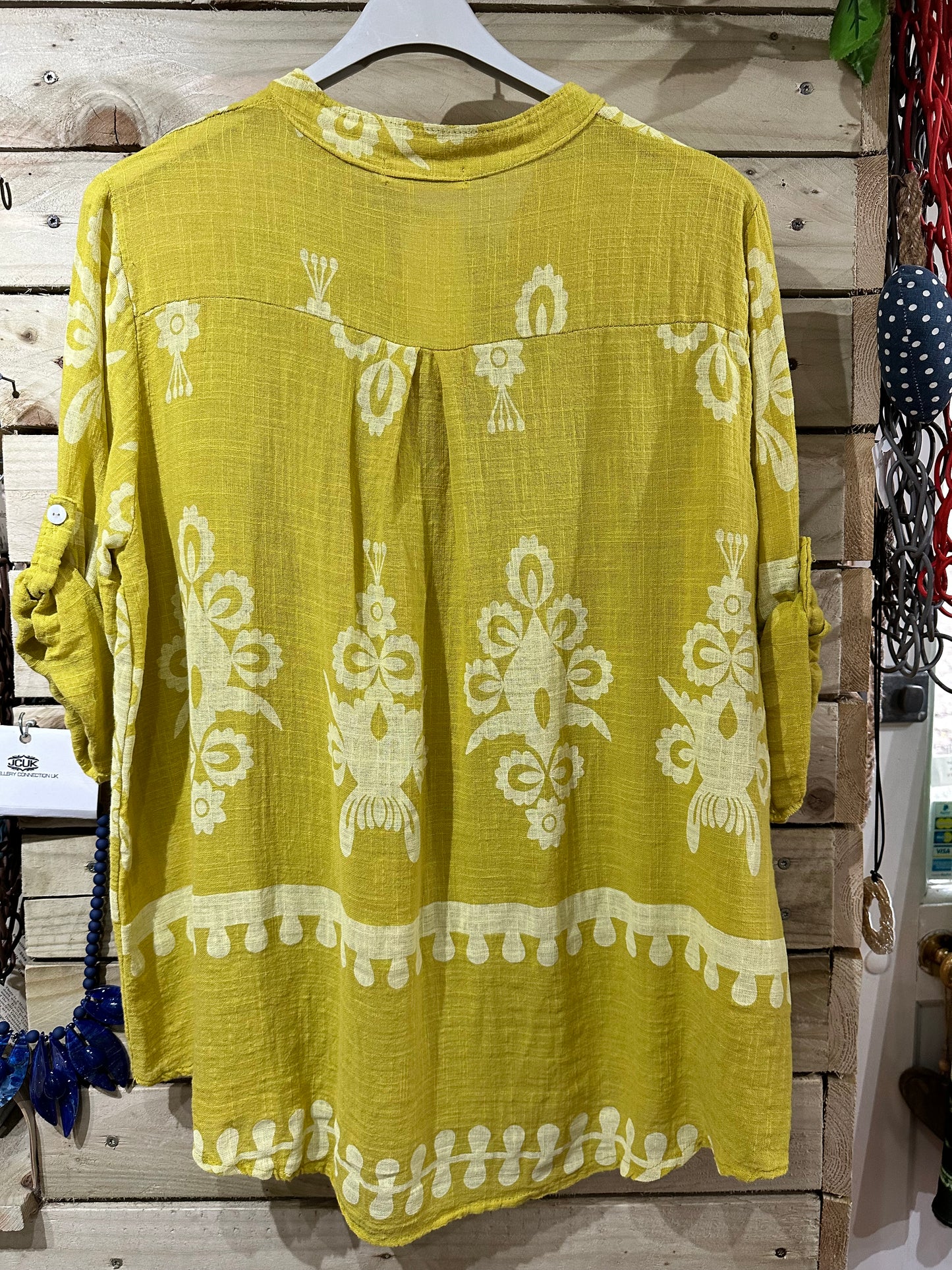 Made In Italy 100% Cotton Top Fits Size 8-18