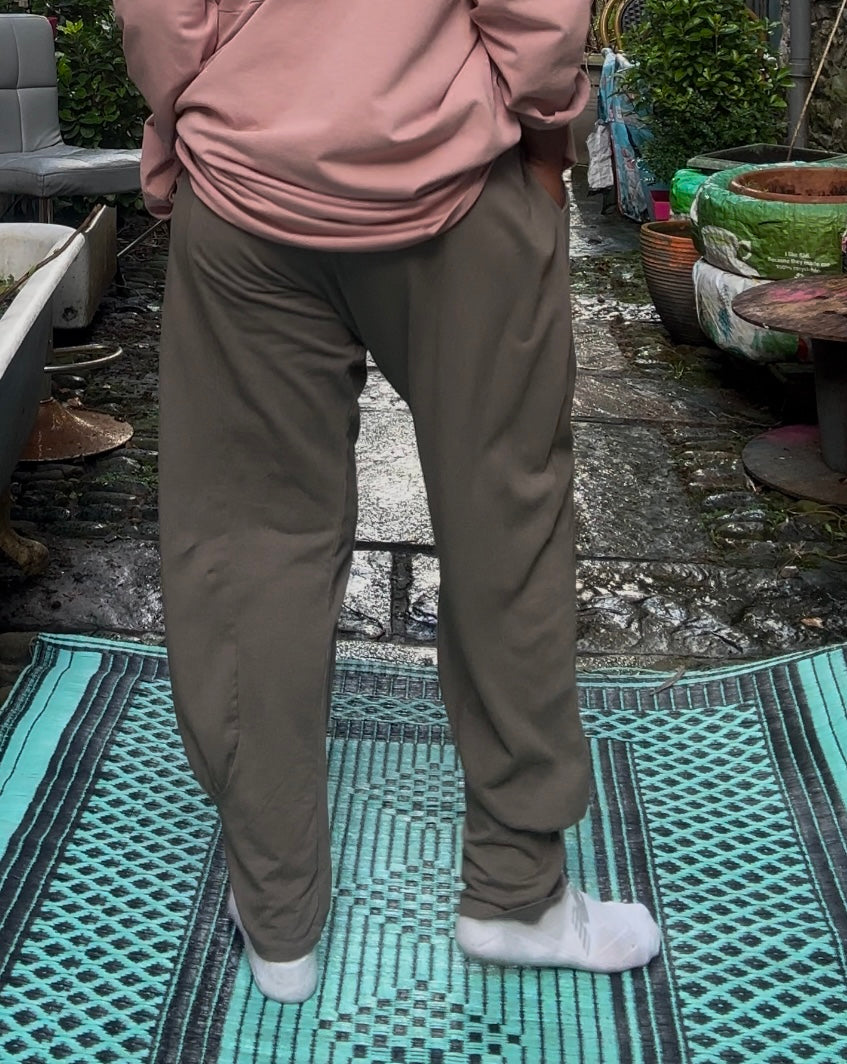 Super comfortable Earth Brown Long Azu Trousers Size 8-22