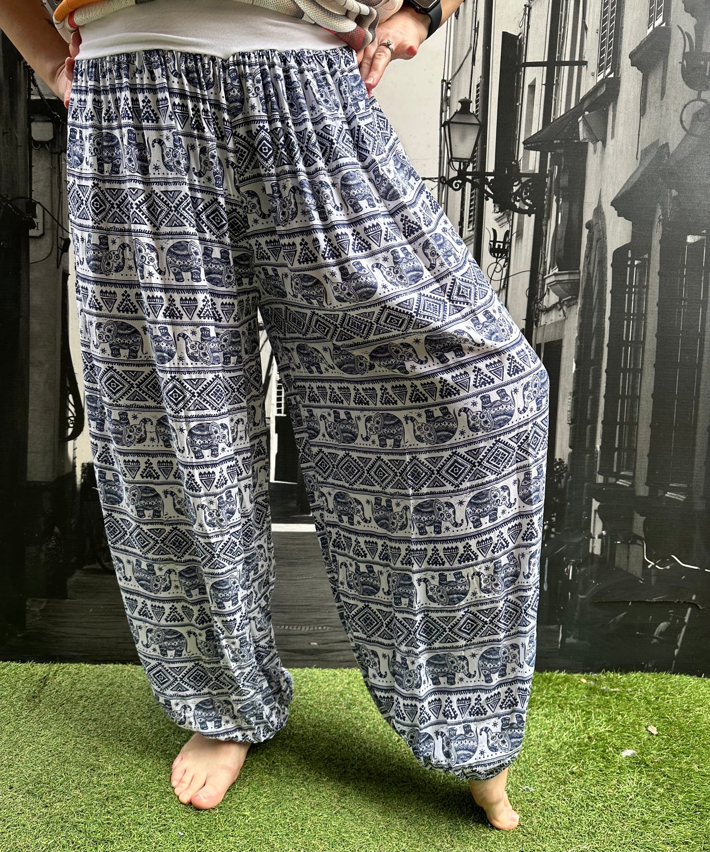 Harem Elephant Yoga Trousers One Size Fits UK 10-22