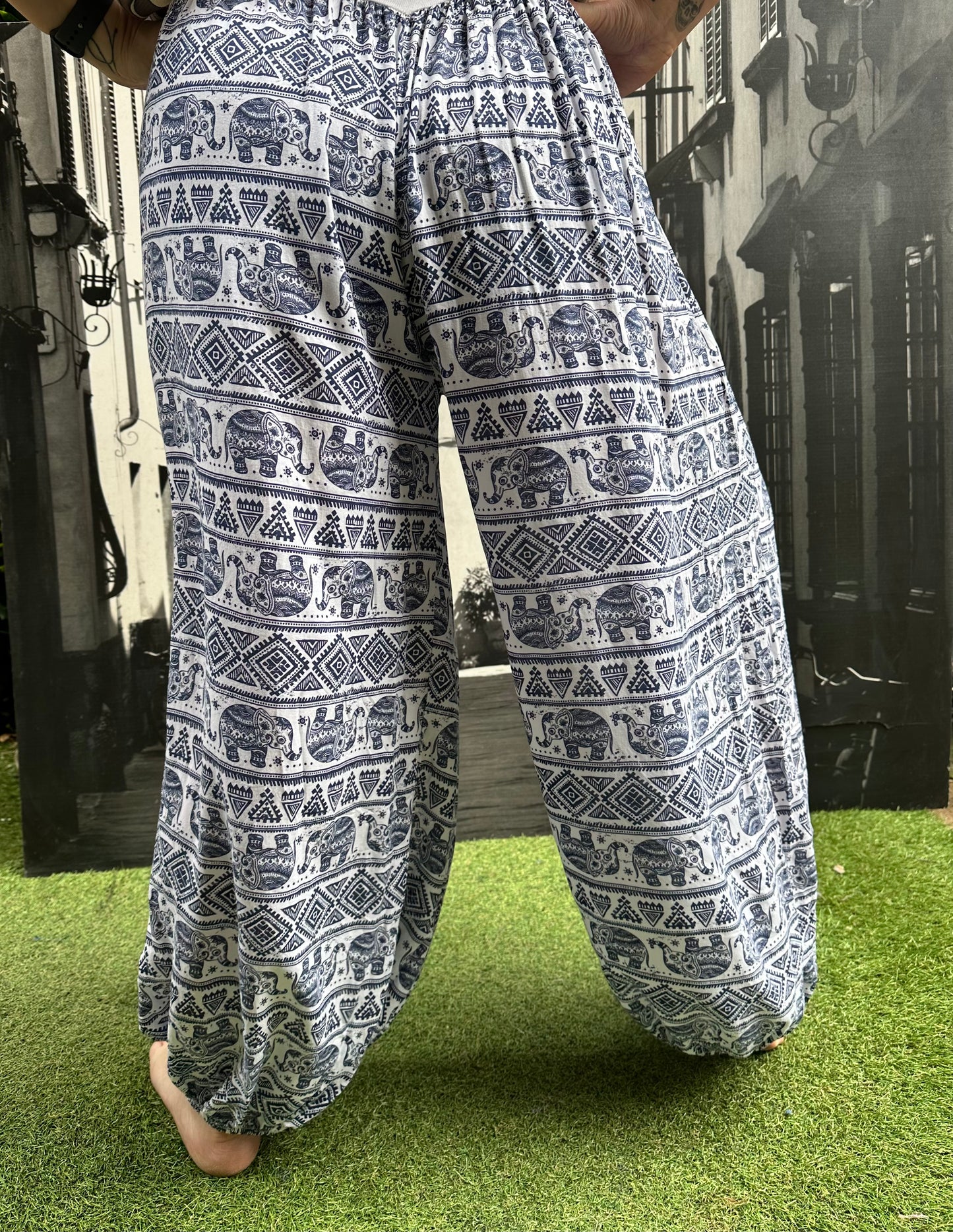 Harem Elephant Yoga Trousers One Size Fits UK 10-22
