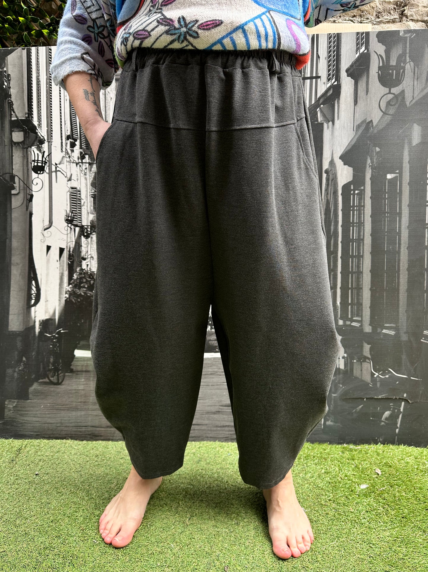 Kiwaza trousers Grey Fits Sizes 10-20