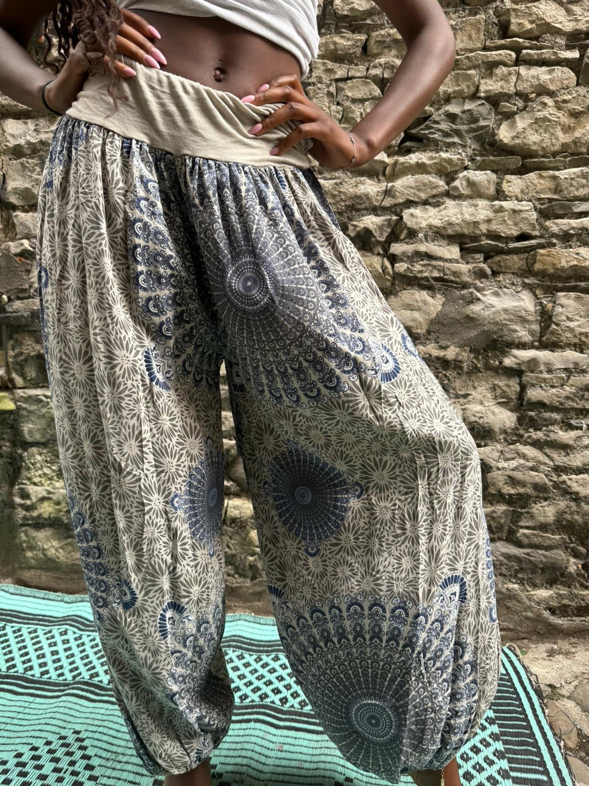 Harem Earthna Yoga Trousers One Size Fits UK 10-22