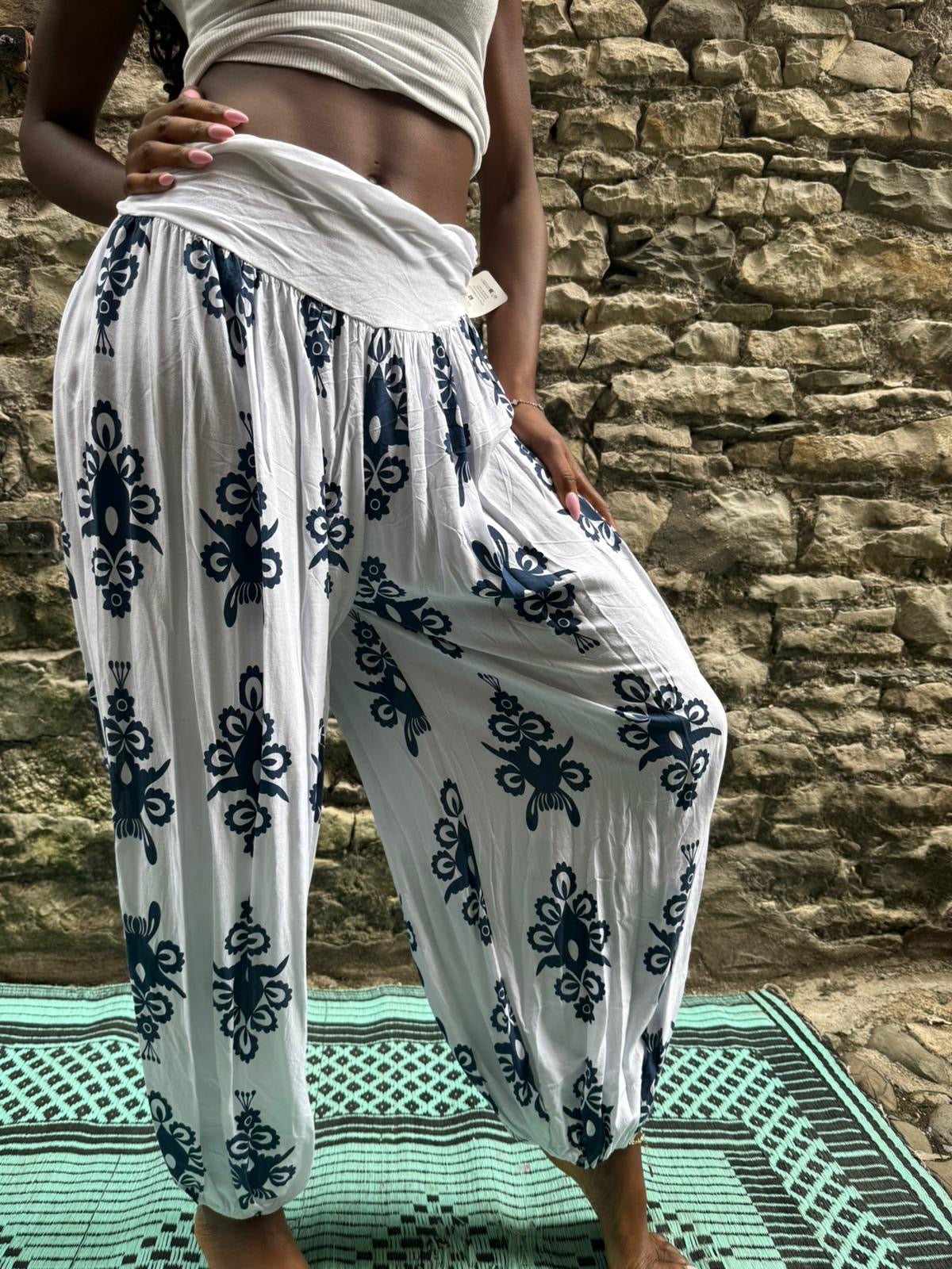 Harem Earthna Yoga Trousers One Size Fits UK 10-22