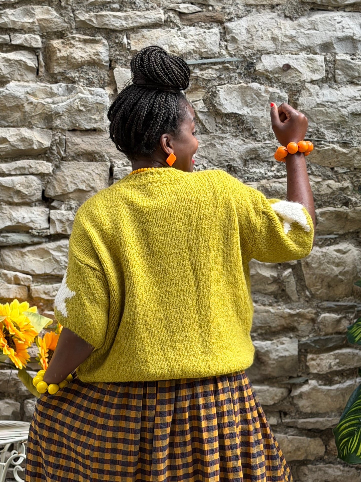 Soft Knit Star Jumper One Size Fits Size 8-18