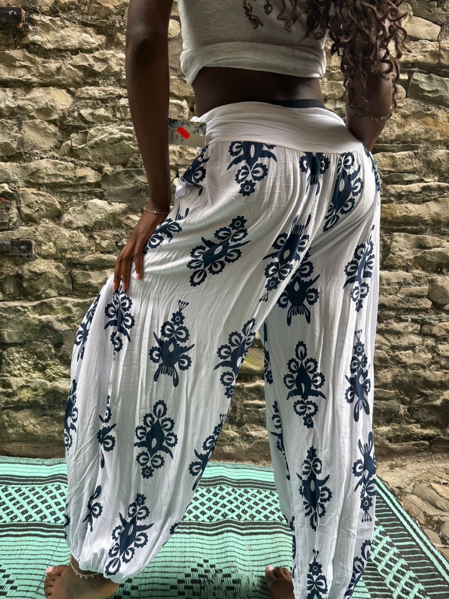 Harem Earthna Yoga Trousers One Size Fits UK 10-22