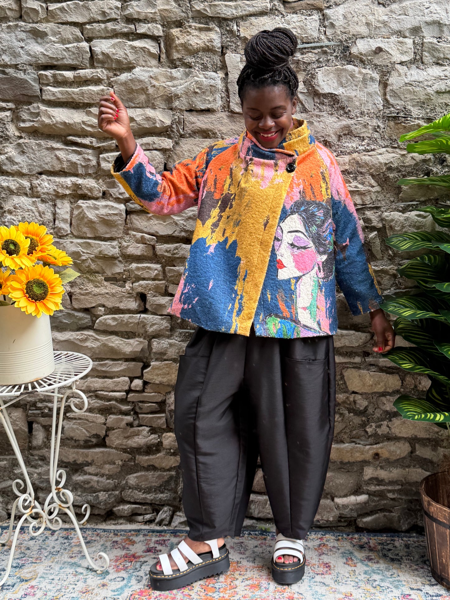 The Stunning Akeya Boucle Knot Jacket One Size 10-16