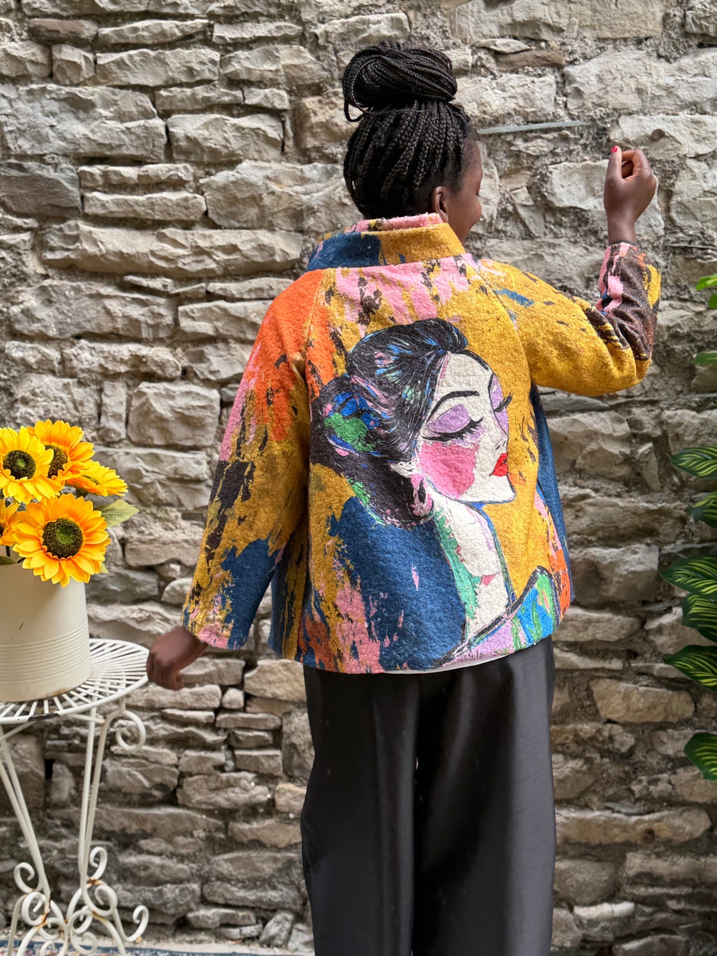 The Stunning Akeya Boucle Knot Jacket One Size 10-16