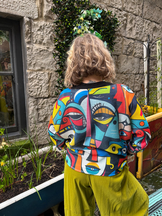 ODA Soft Knitted Top Size 8-18