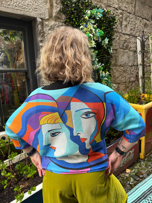 ODA Soft Knitted Top Size 8-18