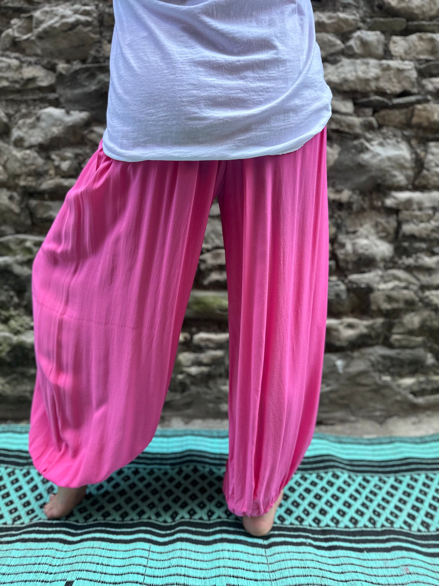 Harem Earthna Yoga Trousers One Size Fits UK 10-22