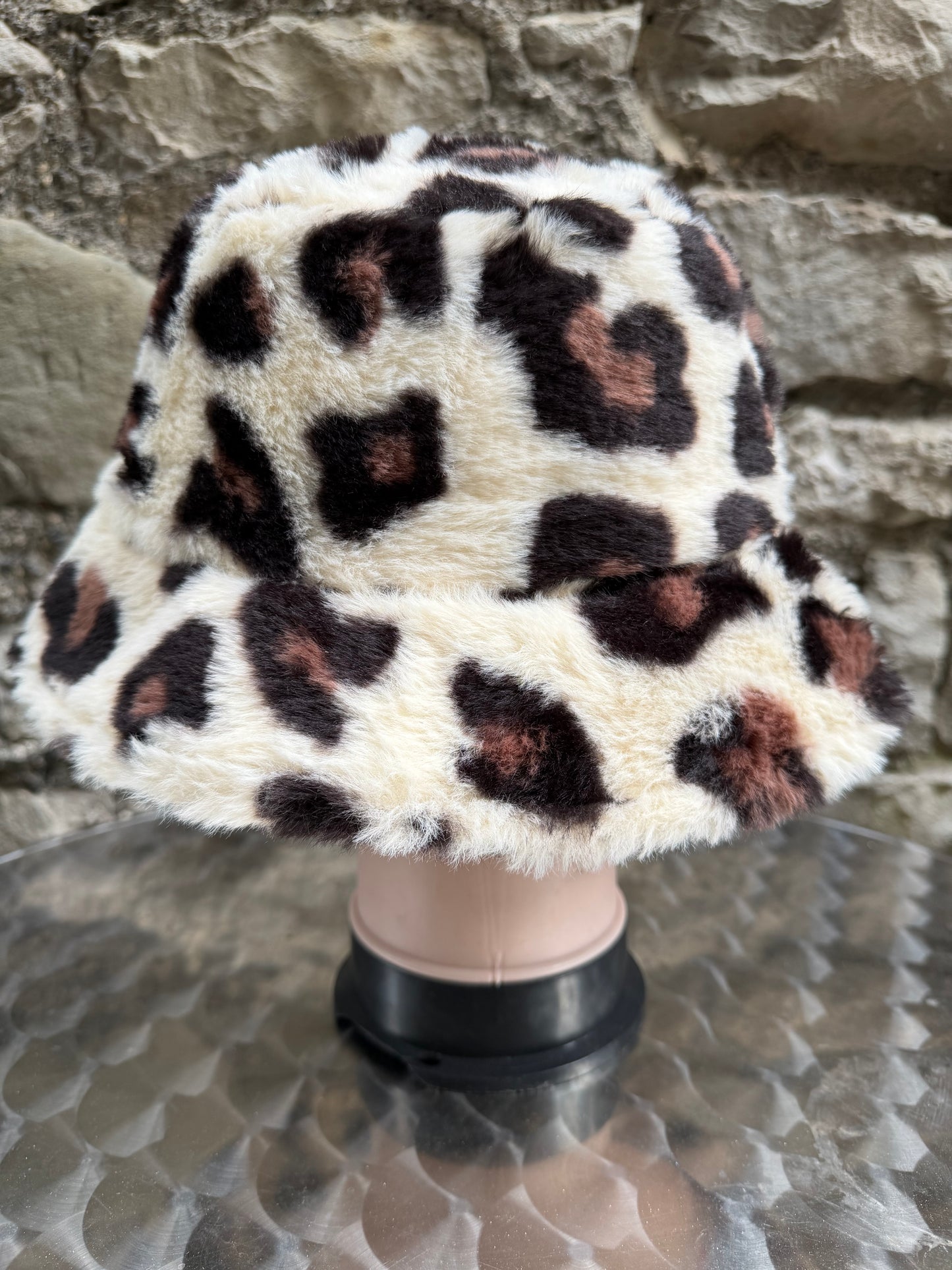 Trendy Festivals Fluffy Bucket Hat Fisherman Hat Adjustable