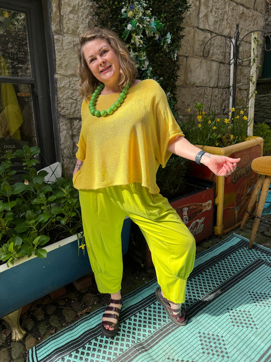 Stunning Ayana Layering Top In In Yellow Size 10-22