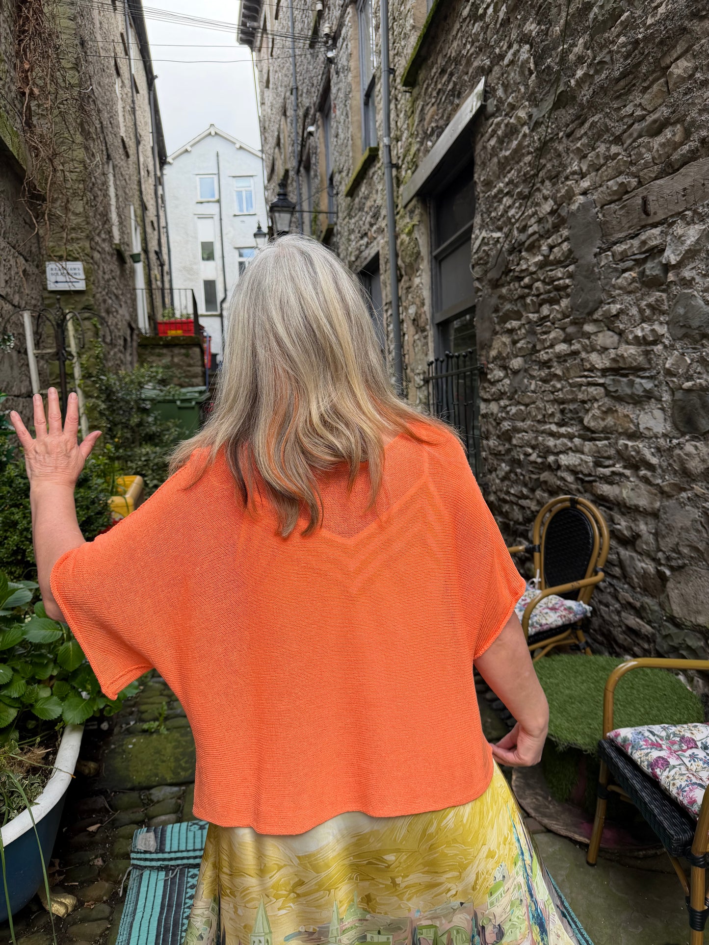 Stunning Ayana Layering Top In Salmon Colour Size 10-22