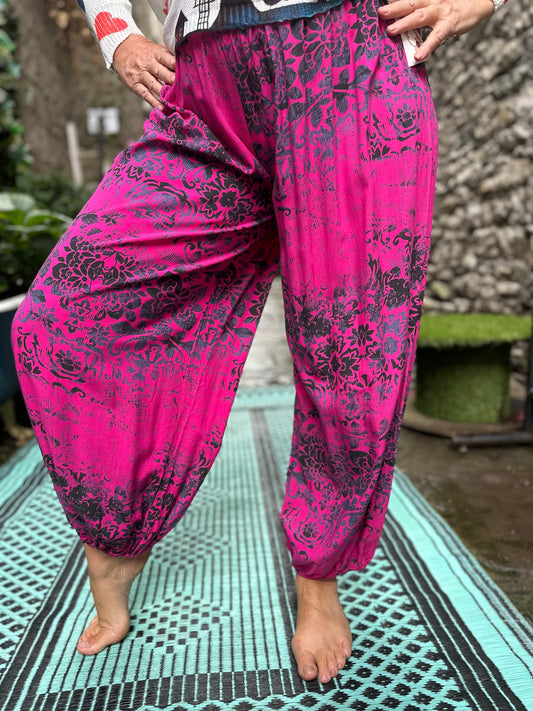Harem Earthna Yoga Trousers One Size Fits UK 10-22