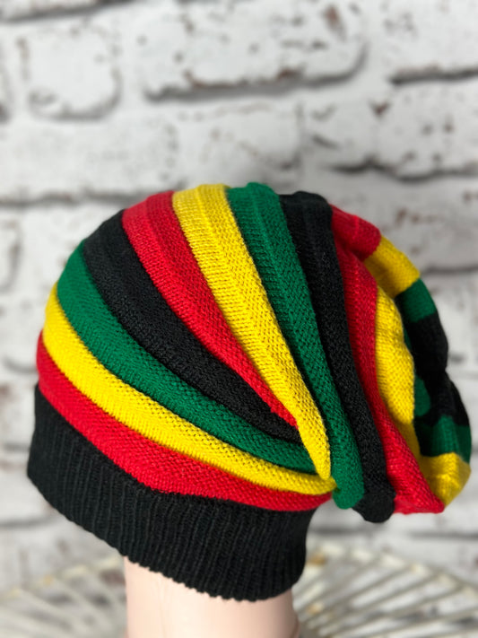 Soft Hat/Beanie  Jamaica Reggae Gorro Rasta Style