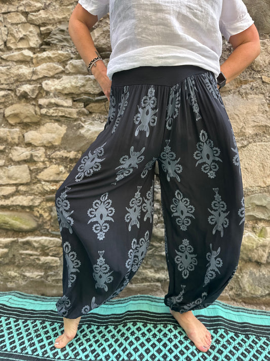 Harem Earthna Yoga Trousers One Size Fits UK 10-22