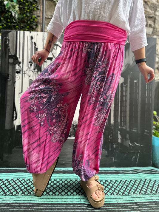 Harem Earthna Yoga Trousers One Size Fits UK 10-22
