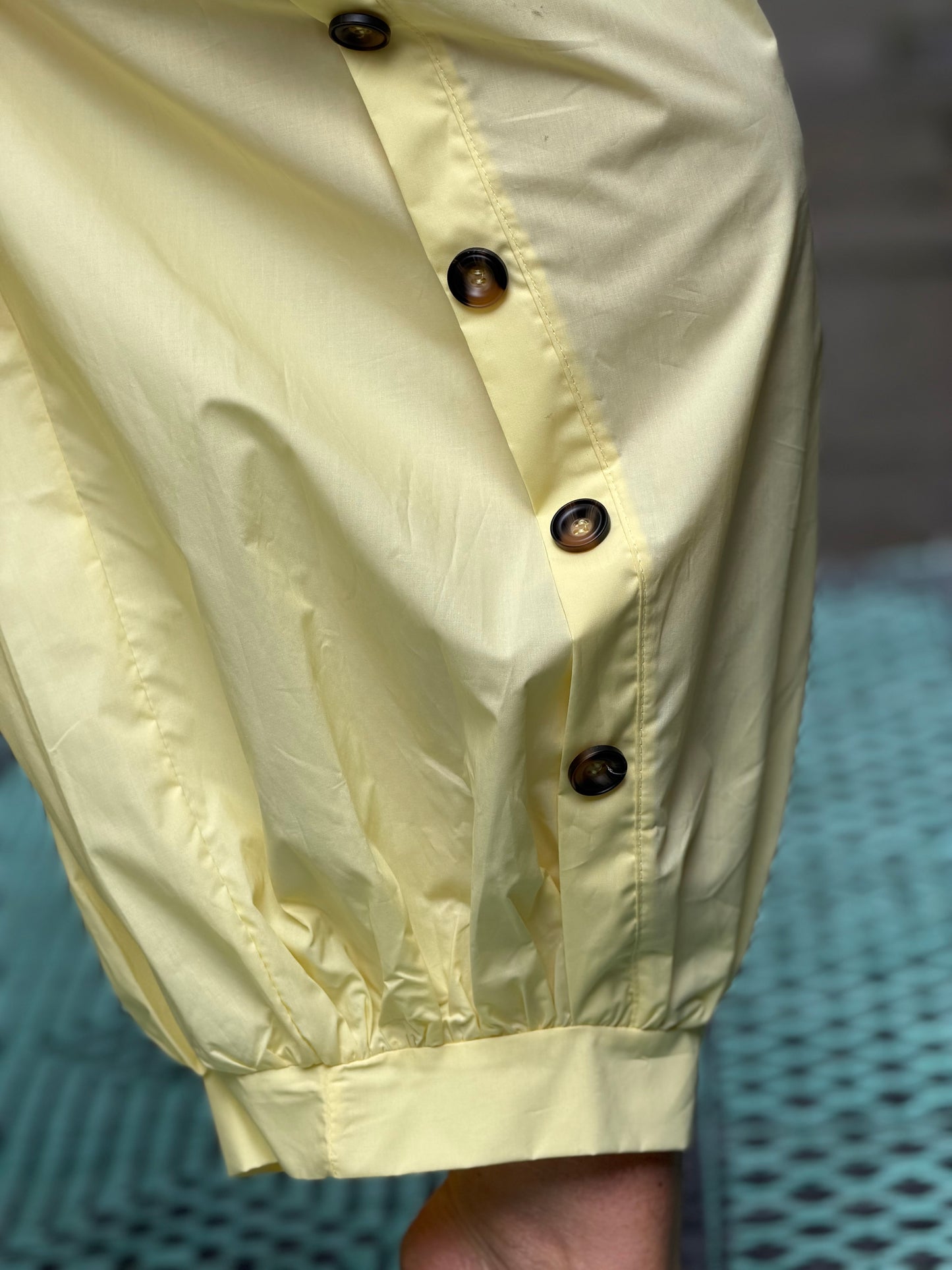 Stunning Oyya Trousers In Pale Yellow Colour One Size 8-20