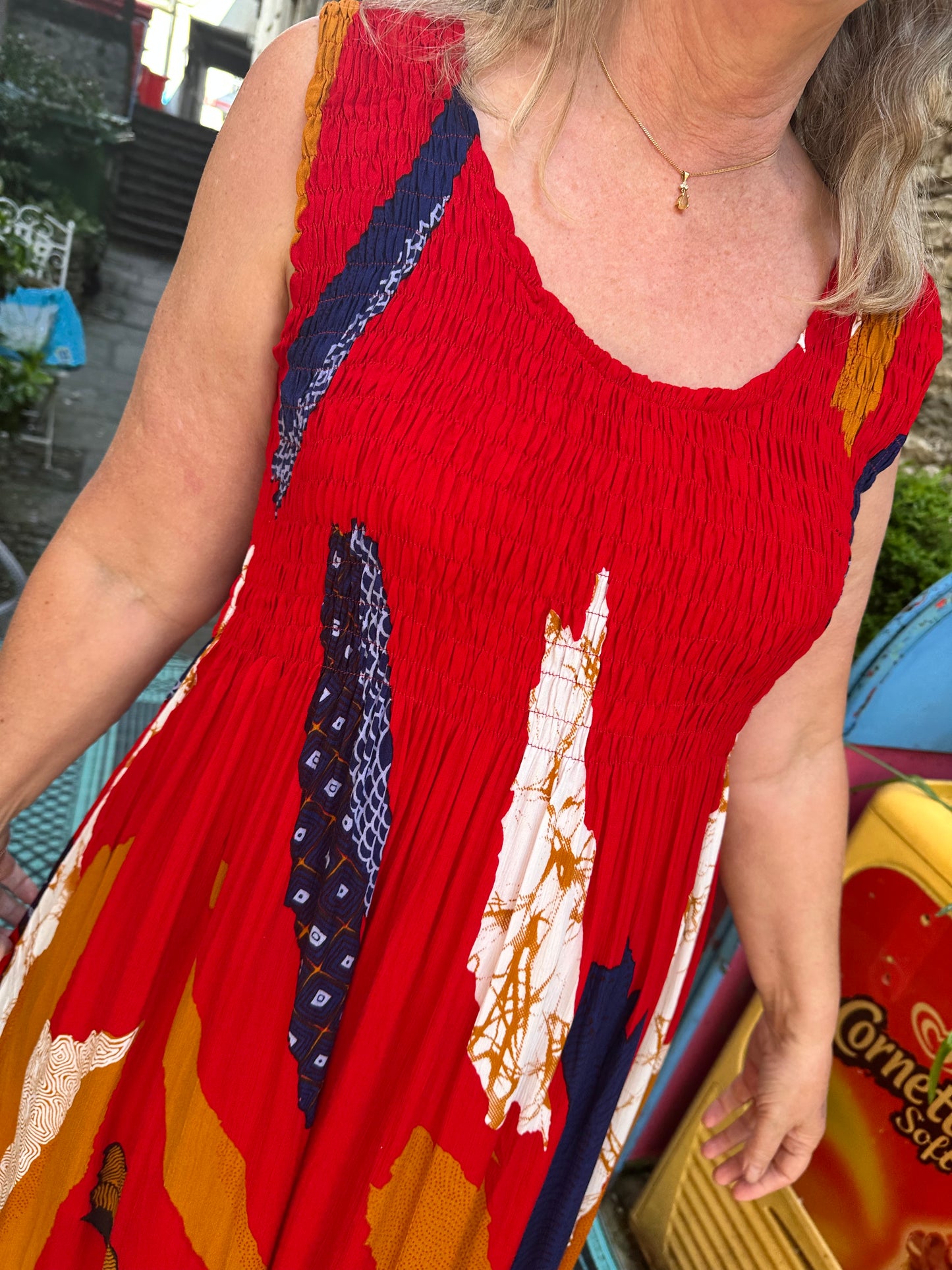 Stunning Tenda Ruched Dress Fits up to Size 26