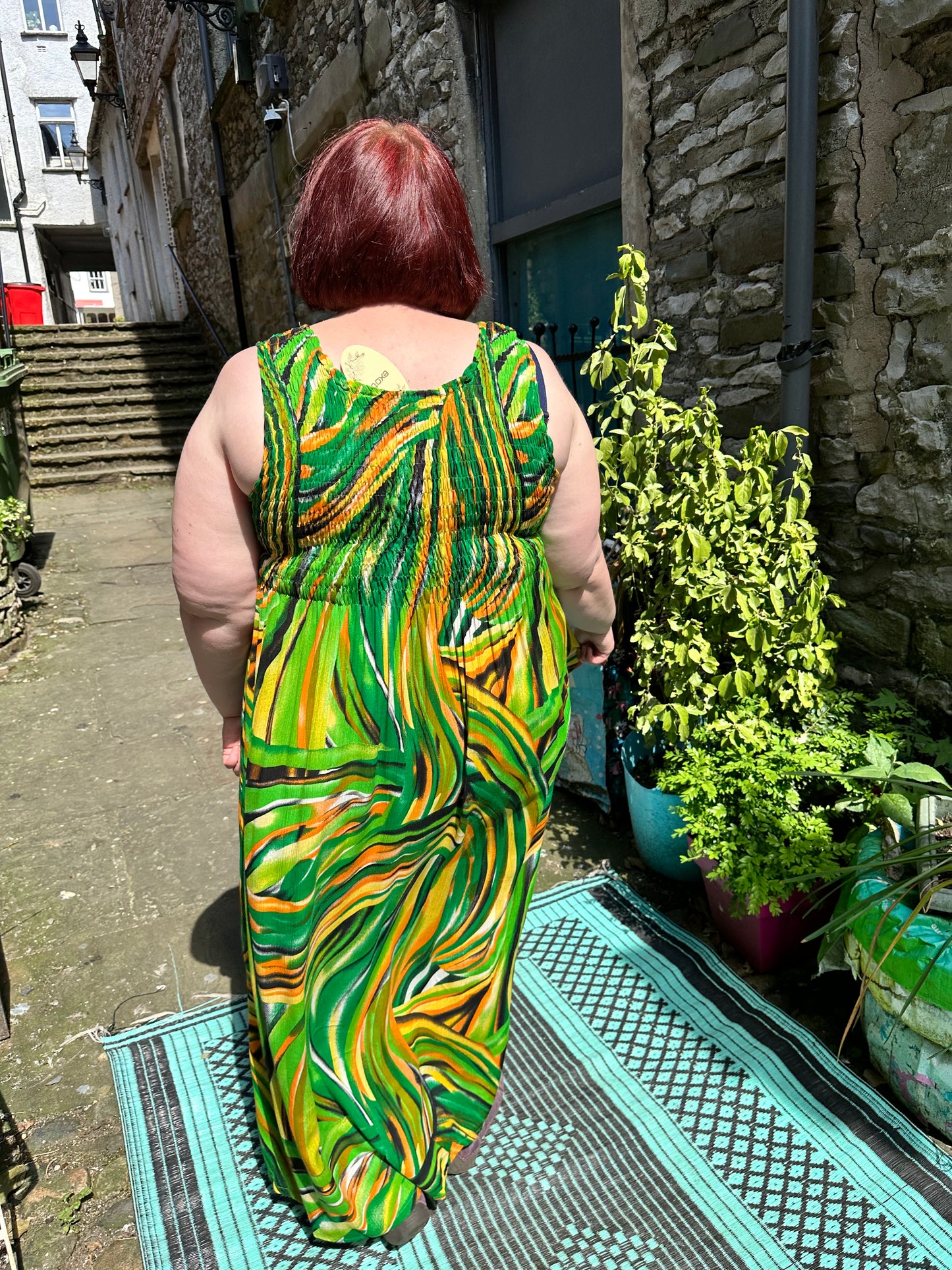Stunning Tenda Ruched Dress Fits up to Size 26