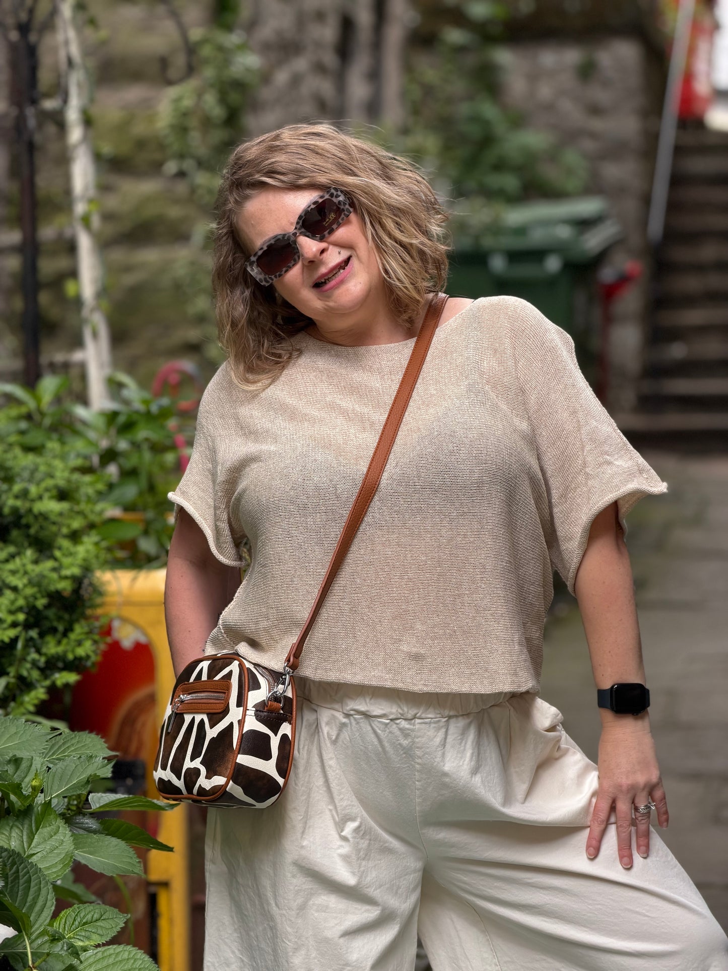 Stunning Ayana Layering Top Size 10-22 In Beige