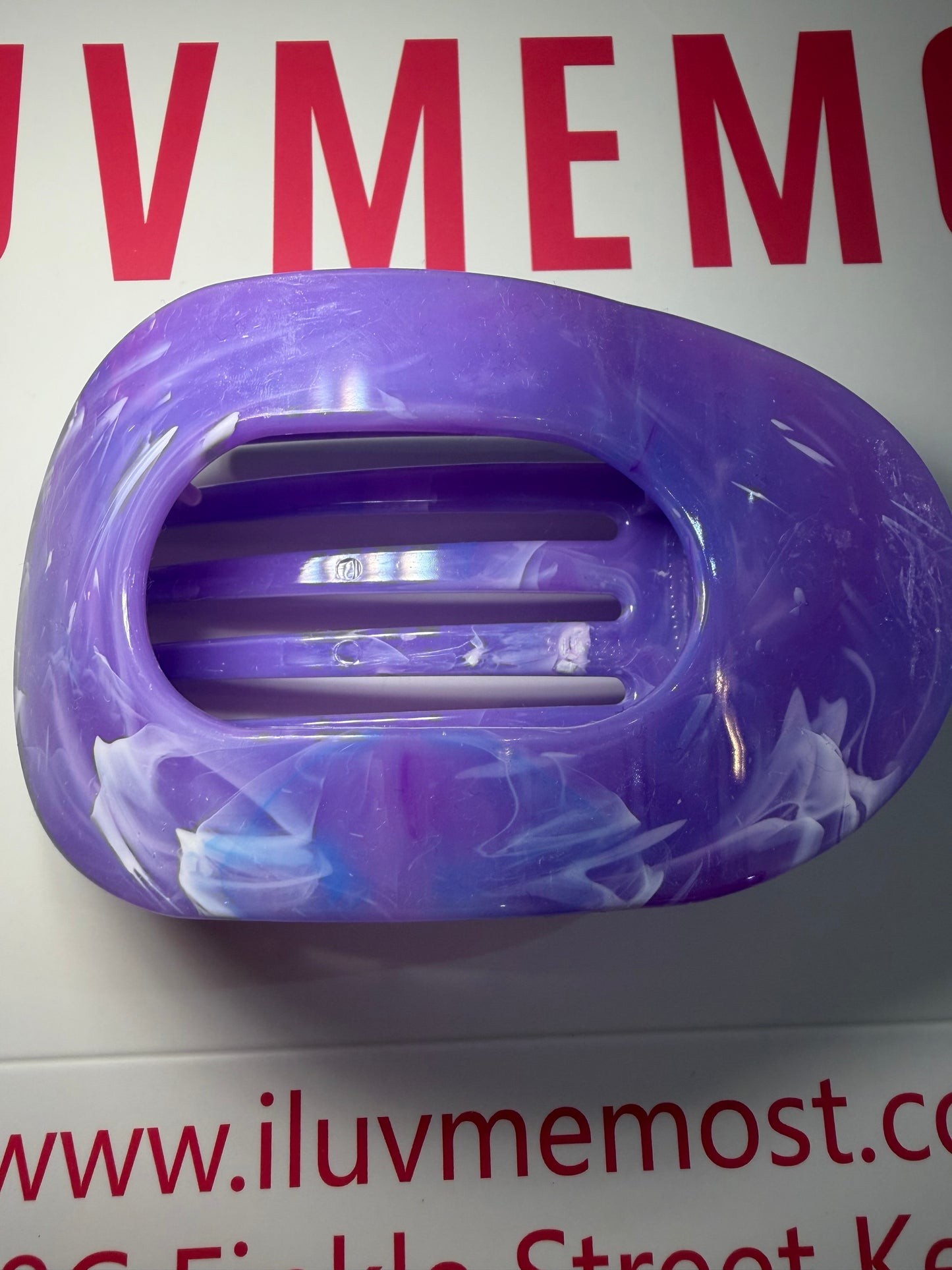 Flat hair clips