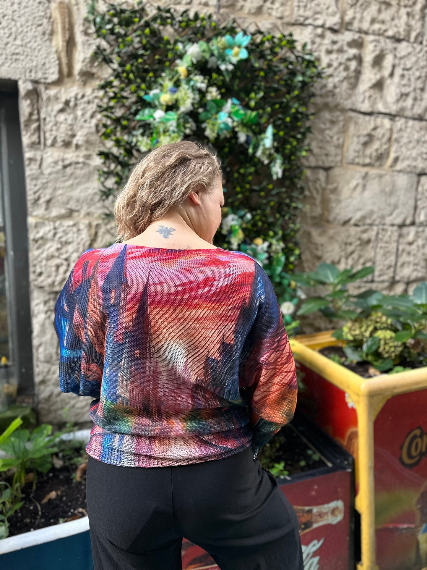 Soft Knitted ODA Top Size 8-20