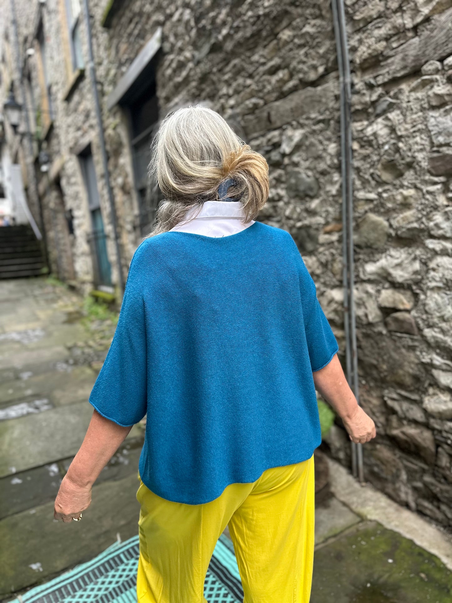 Stunning Ayana knitted Scoop Neckline Jumper In Sage Size 8-20