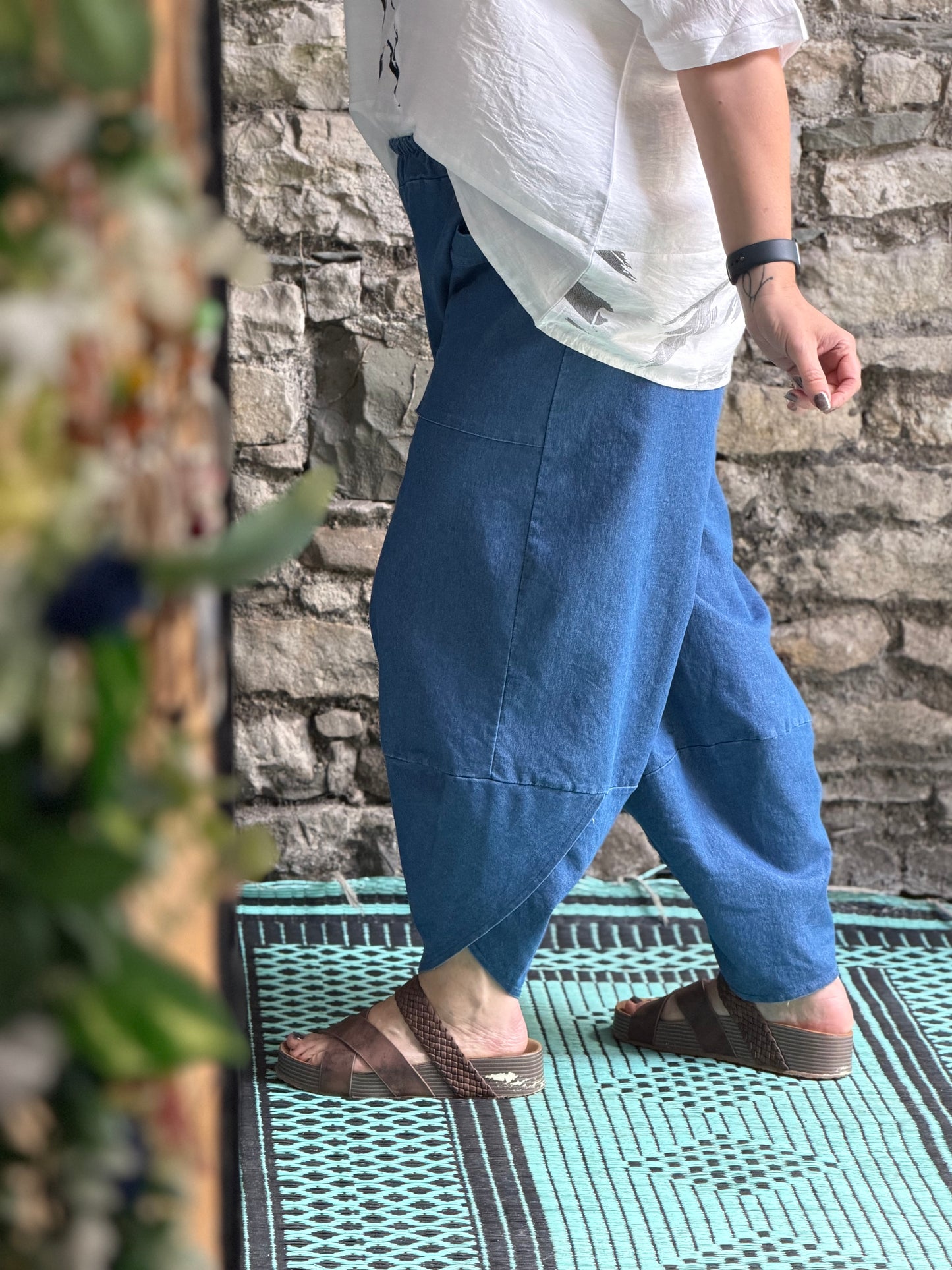Super-Stretch Denim Kuiza Trousers One Size 10-20
