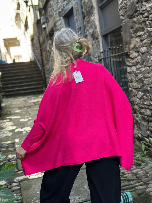 Stunning Fuchsia Bella Star Jumper Fits Size 10-26