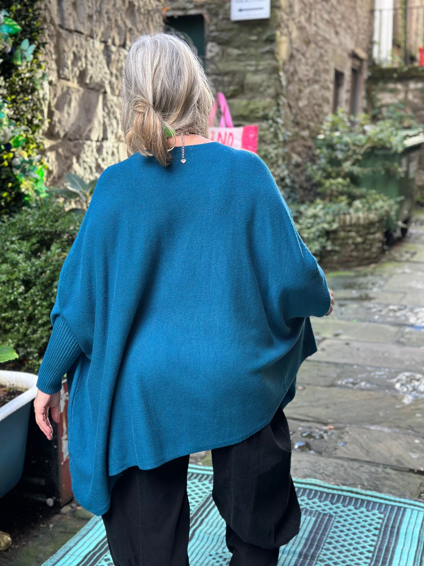 Stunning Teal Bella Star Jumper Fits Size 10-26