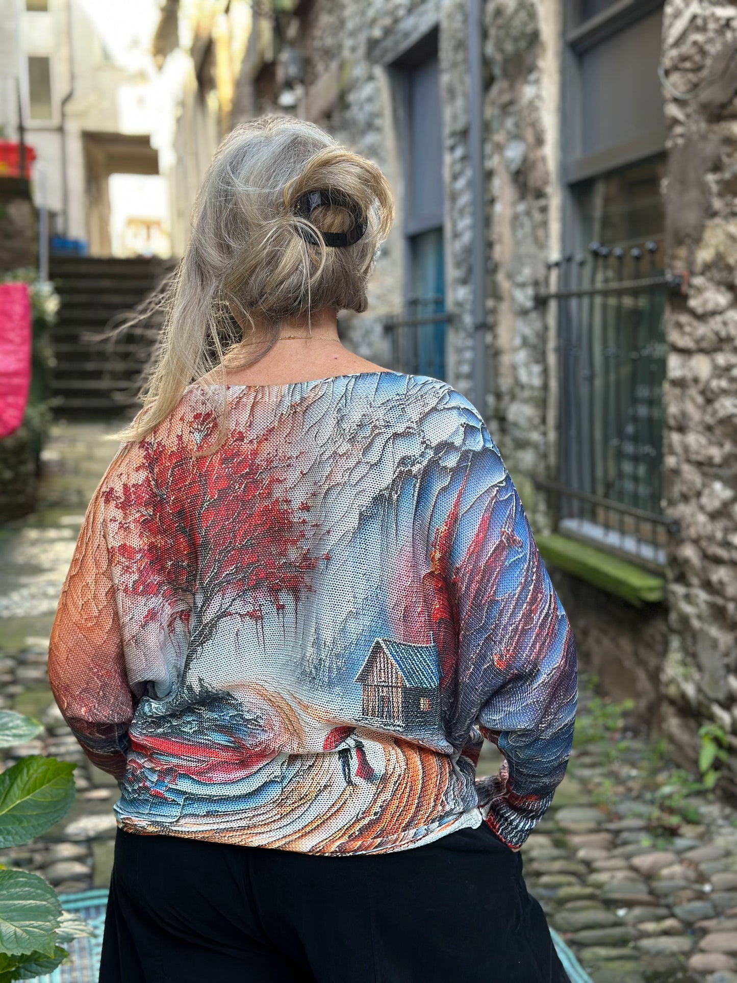 Soft Knitted ODA Top Size 8-20