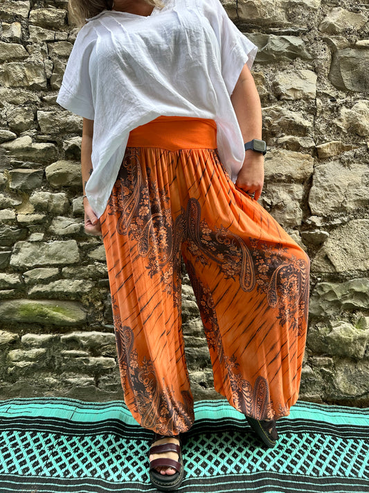 Harem Earthna Yoga Trousers One Size Fits UK 10-22