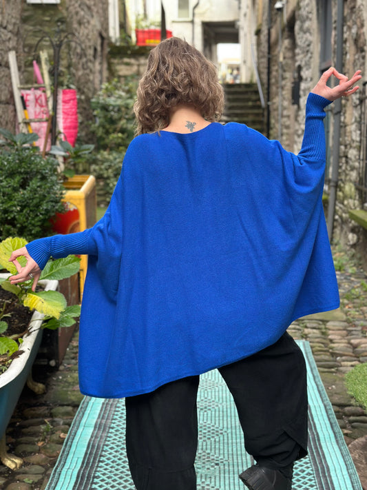 Stunning Cobalt Blue Bella Star Jumper Fits Size 10-26