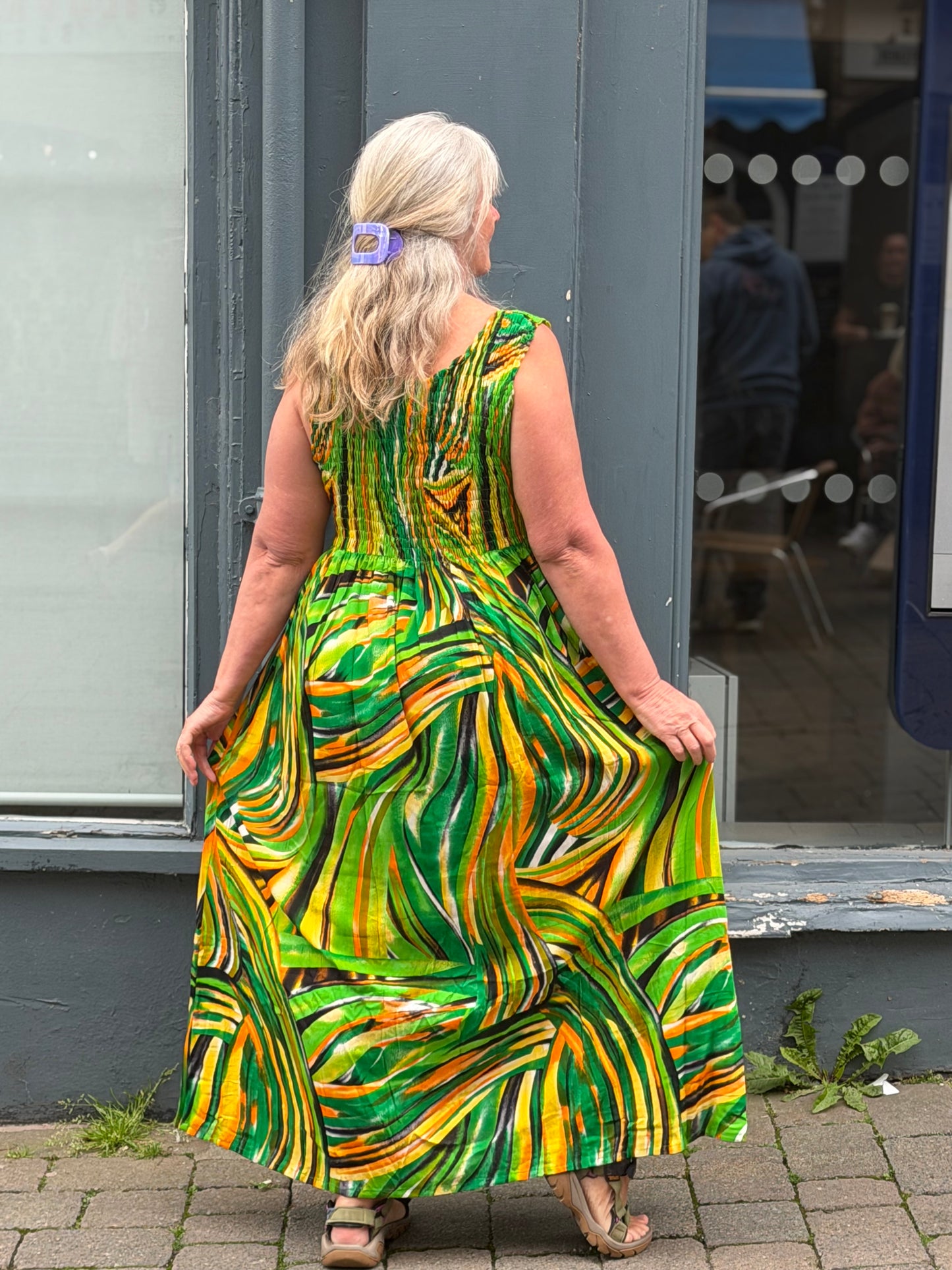 Stunning Tenda Ruched Dress Fits up to Size 26