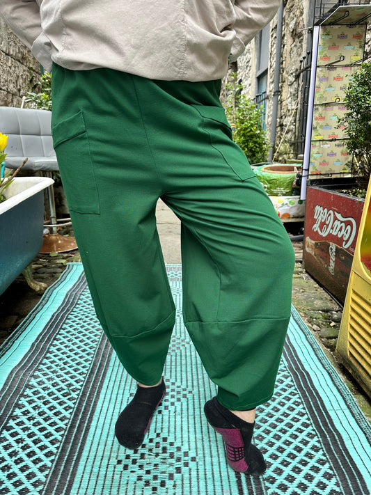 Avocado Green  Kuiza Trousers Fit Size 8-16
