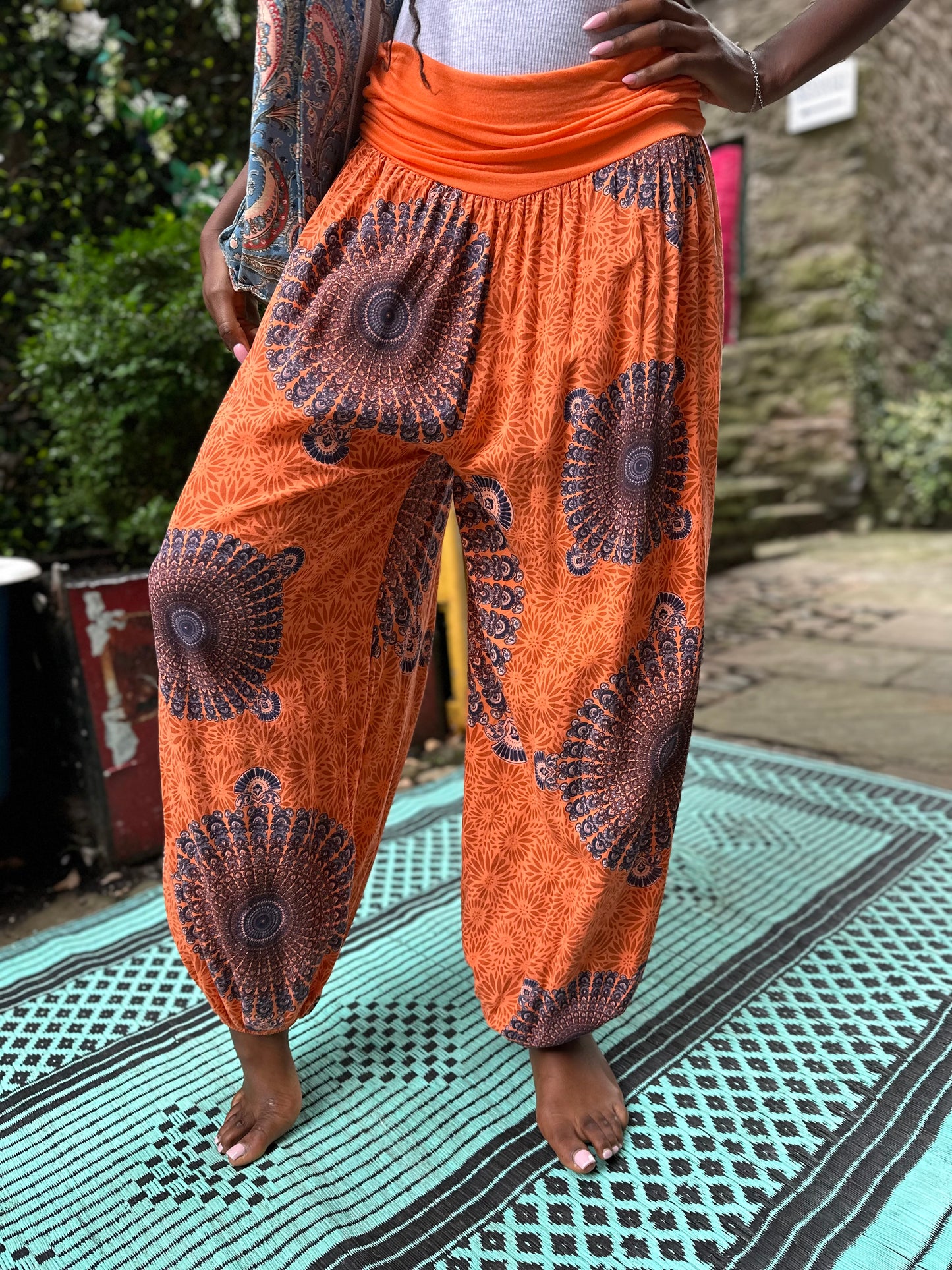 Harem Yoga Trousers One Size Fits UK 10-22