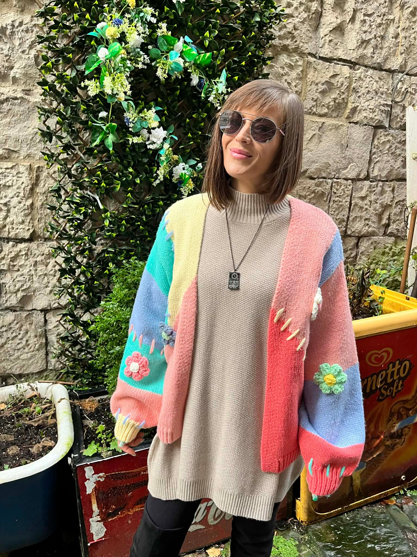 Stunning Soft Knit Fleury May Cardigan Size S/ M