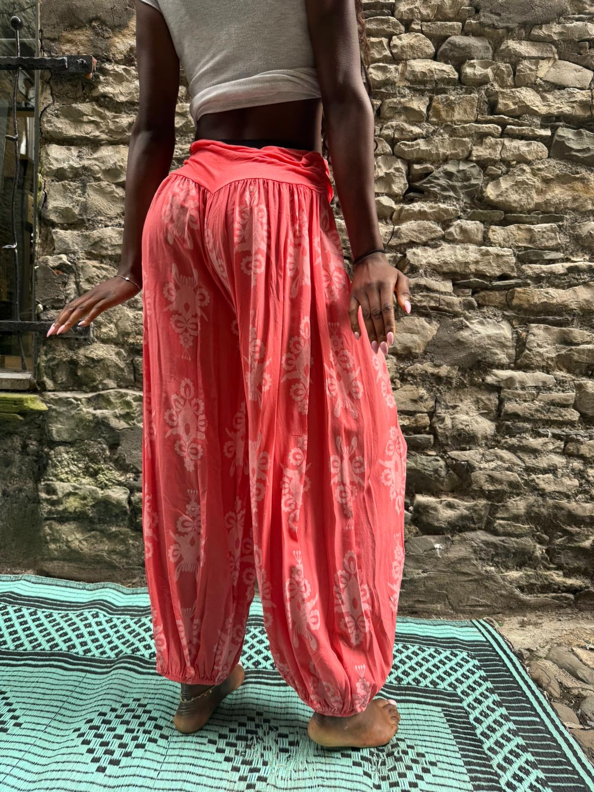 Harem Earthna Yoga Trousers One Size Fits UK 10-22